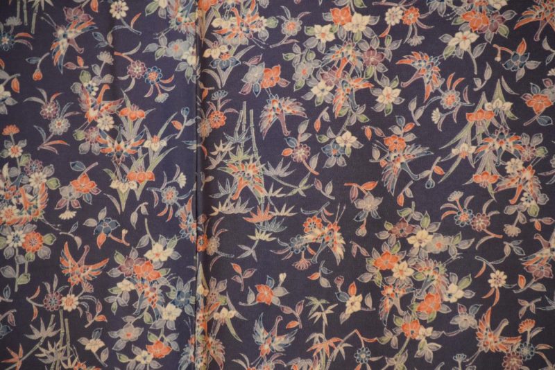 Mauve Kimono Japanese Silk - Image 2