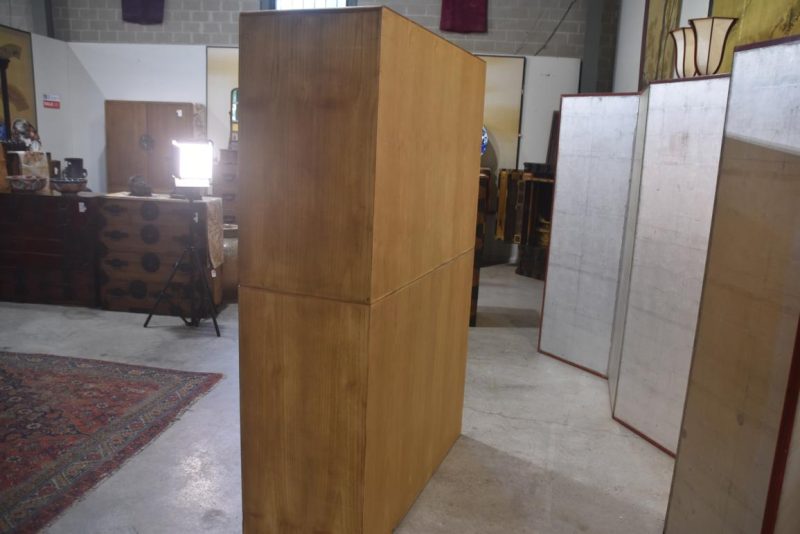 Japanese Vintage Kimono Chest 2 sections Width:1180mm - Image 15