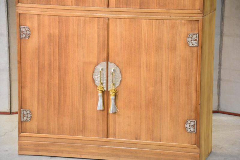 Japanese Vintage Kimono Chest 2 sections Width:1180mm - Image 4
