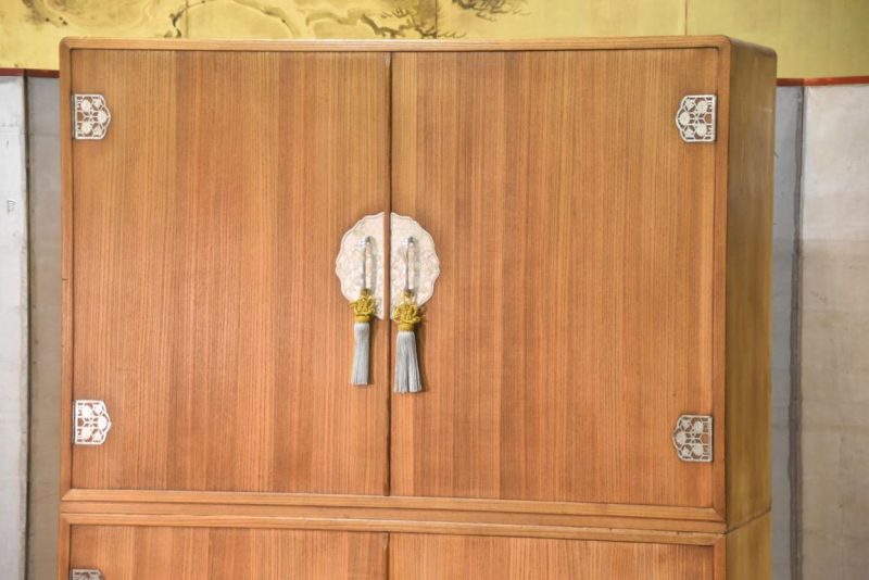 Japanese Vintage Kimono Chest 2 sections Width:1180mm - Image 3