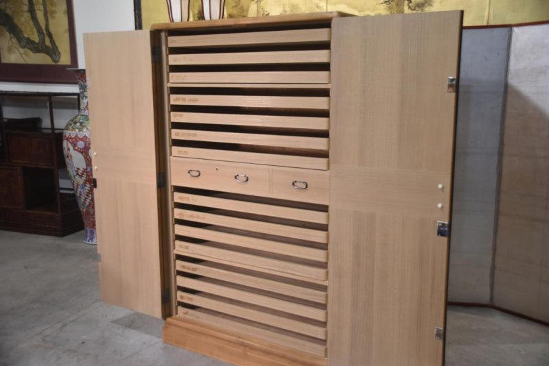 Japanese Vintage Art Storage Chest (Obi Chest)Width:1080mm - Image 2