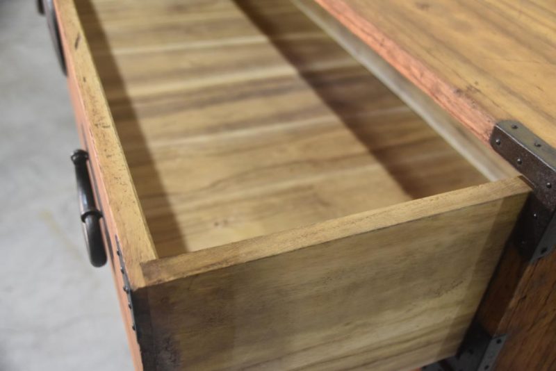 Antique 2 Section Clothing Chest  Width:945mm - Image 10