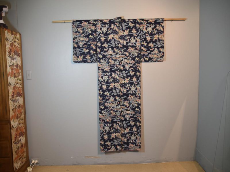 Vintage Silk Kimono
