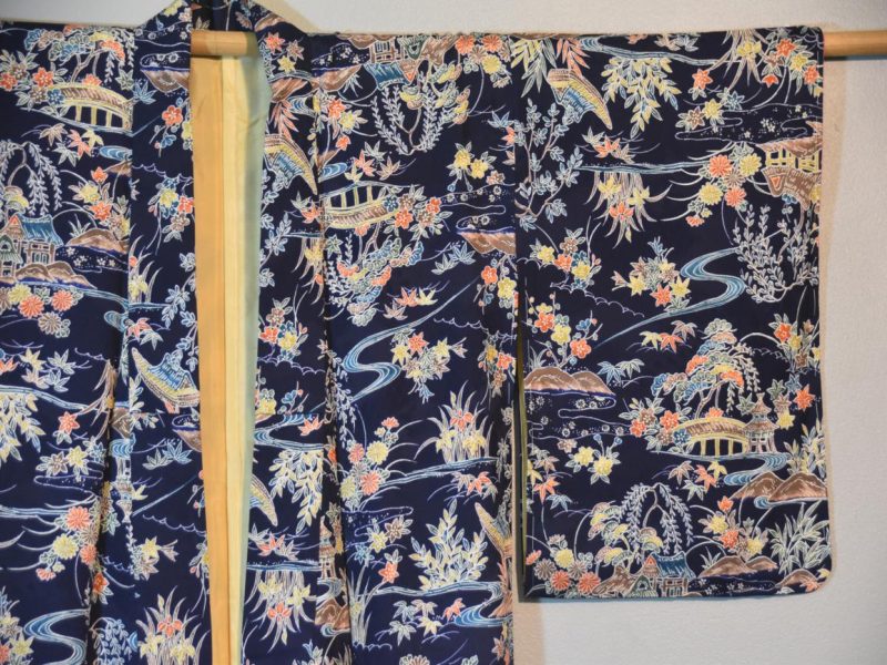 Vintage Silk Kimono - Image 4