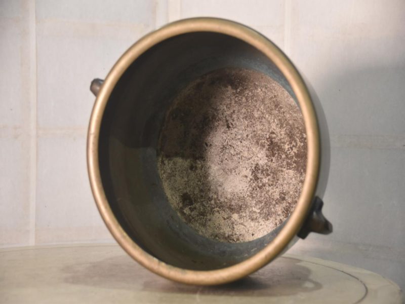 Vintage Japanese Bronze Hibachi Width:250mm - Image 6