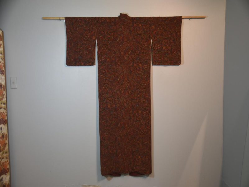 Look Closer Vintage Silk Crepe Kimono