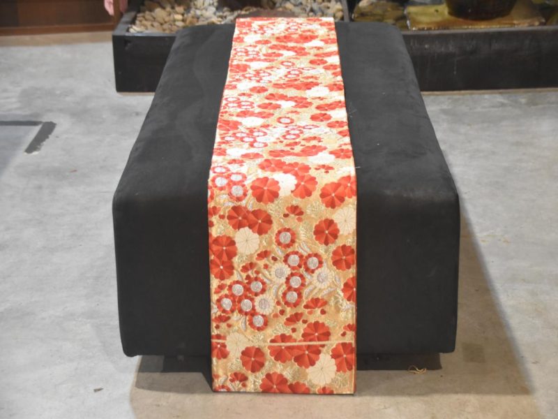 Floral Vintage Obi Sash  Length:4000mm