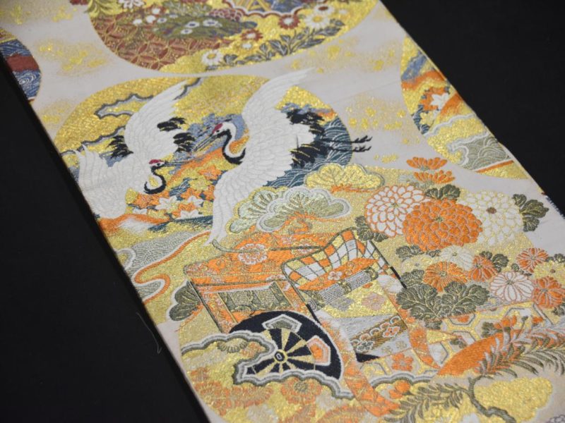 Vintage Obi Sash Length:4000mm - Image 6