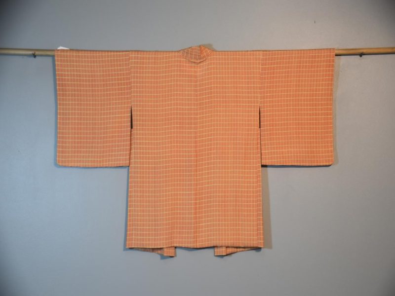 Orange Vintage Silk Haori