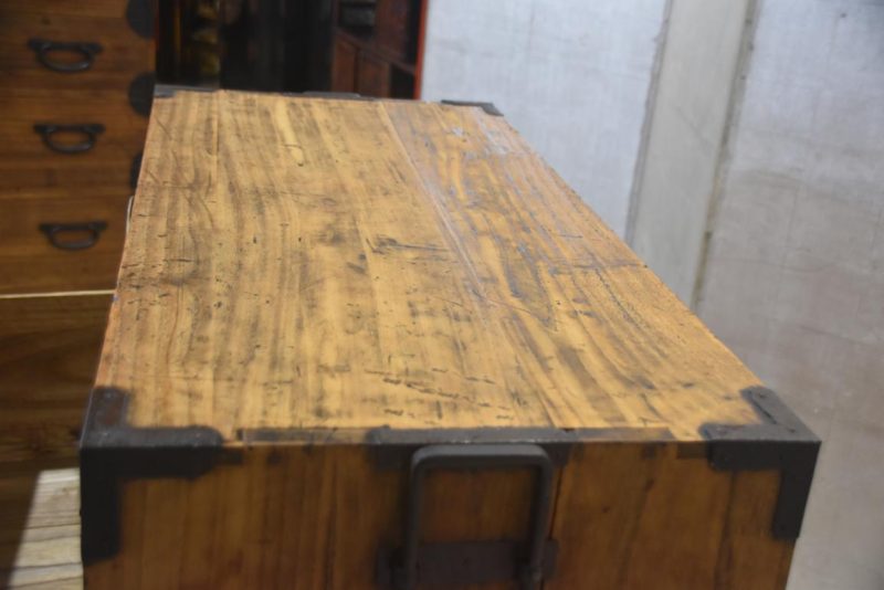 Japanese Clothing Chest 2 Sections Width:890mm - Image 8