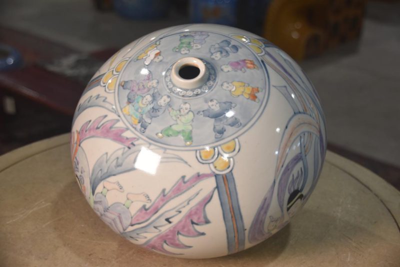 Modern Japanese Pottery Vase Width:280mm - Image 5