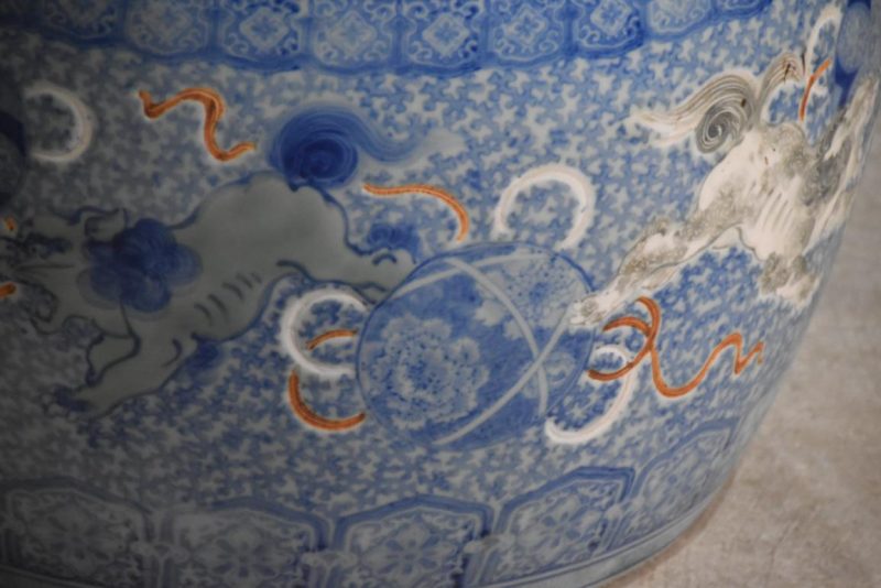Large Vintage Ceramic Hibachi Width:560mm - Image 3