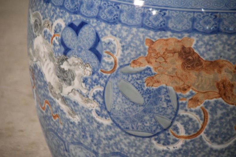 Large Vintage Ceramic Hibachi Width:560mm - Image 8