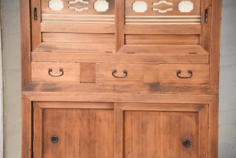 Antique Japanese Mizuya Dansu Kitchen Chest  Width:960mm - Image 5