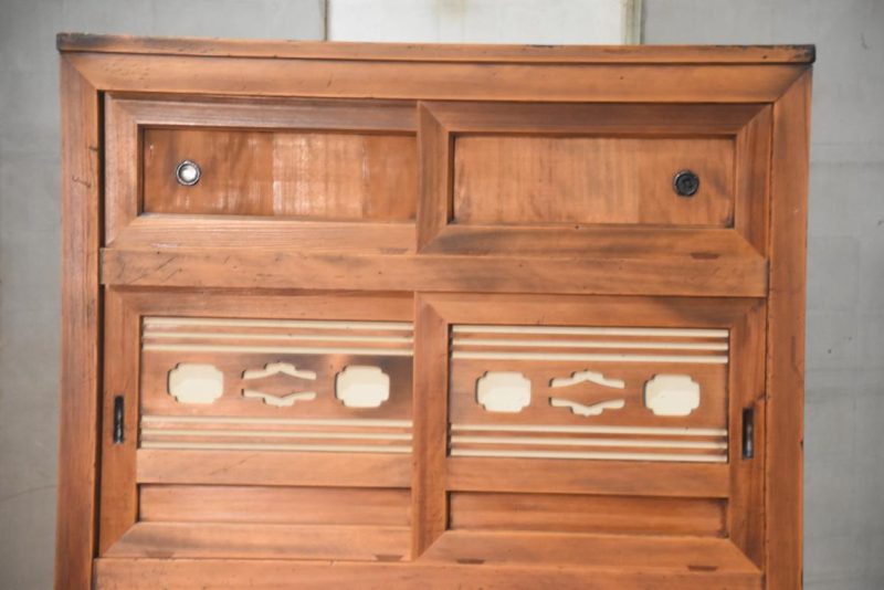 Antique Japanese Mizuya Dansu Kitchen Chest  Width:960mm - Image 4