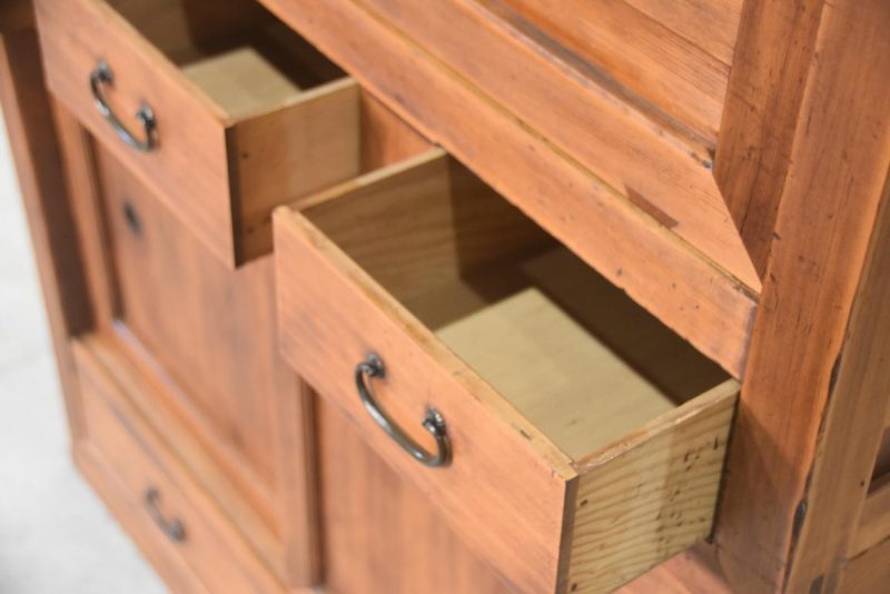 Antique Japanese Mizuya Dansu Kitchen Chest  Width:960mm - Image 8