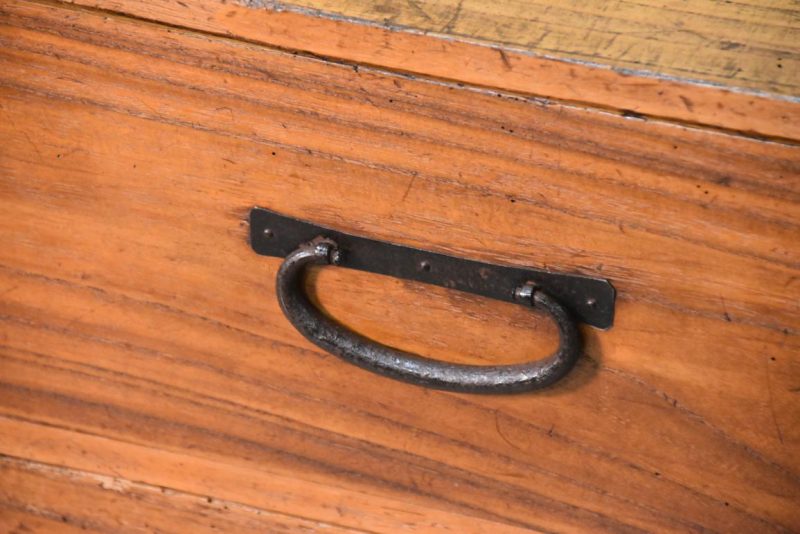 Antique half Clothing Chest Width:910mm - Image 5