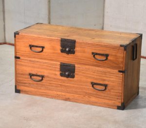 Antique half Clothing Chest Width:910mm
