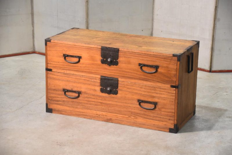 Antique half Clothing Chest Width:910mm