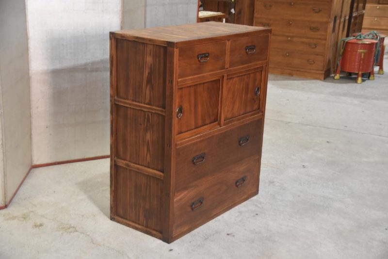 Mingei Merchant's Chest Width:865mm - Image 12