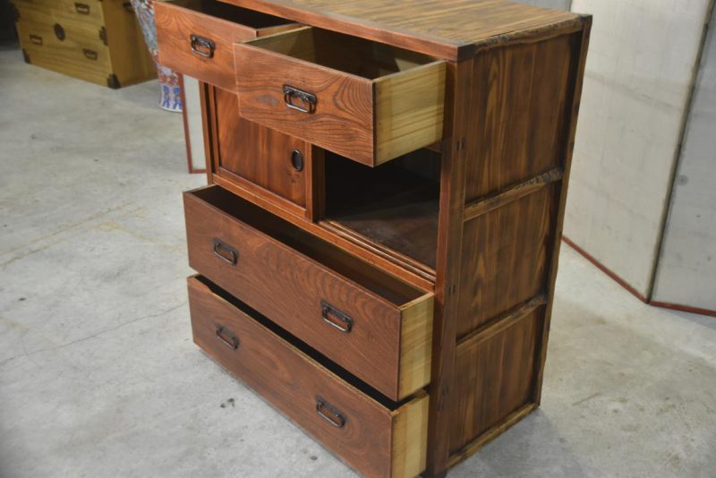 Mingei Merchant's Chest Width:865mm - Image 8