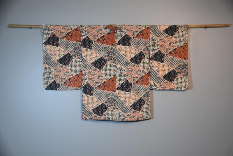 Vintage Japanese Silk Haori Jacket - Image 4