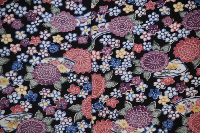 Vintage Japanese Silk Haori Jacket - Image 2