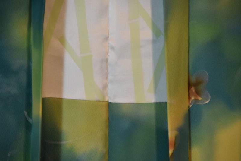 Vintage Japanese Silk Haori Jacket - Image 4