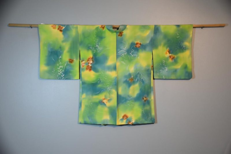 Vintage Japanese Silk Haori Jacket