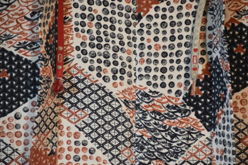 Vintage Japanese Silk Haori Jacket - Image 3