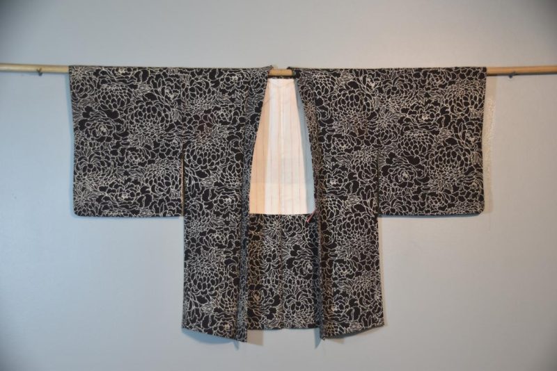 Vintage Japanese Silk Haori Jacket - Image 3
