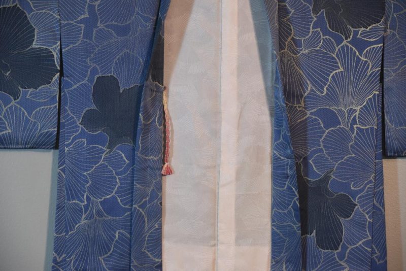 Vintage Japanese Silk Haori Jacket - Image 5