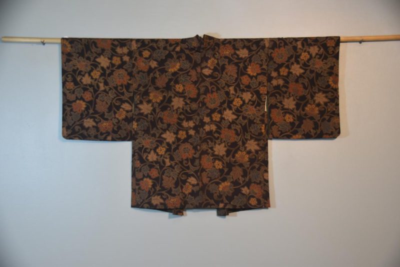 Vintage Japanese Silk Haori Jacket