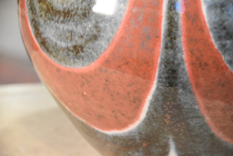 Mashiko Pottery Vase Width:350mm - Image 4