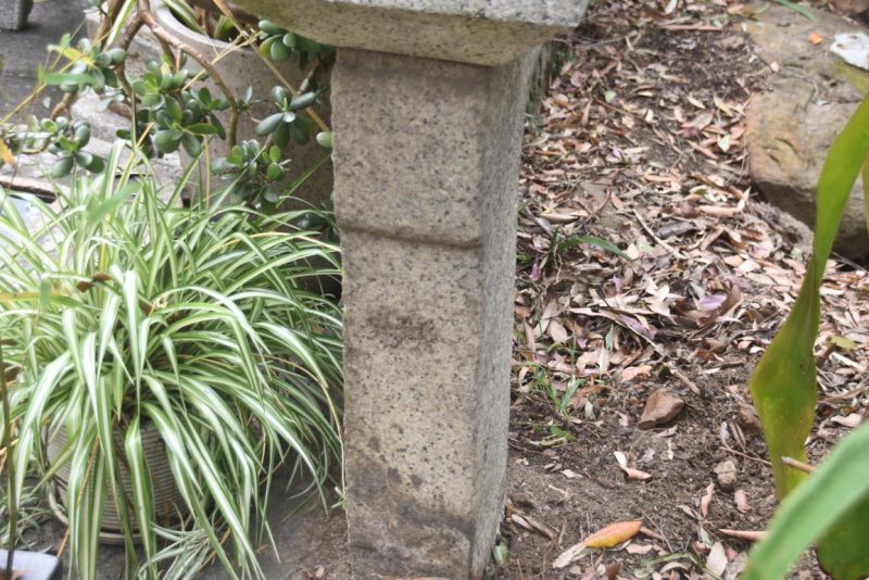Vintage Oribe Granite Garden Lantern Height:1530mm - Image 6