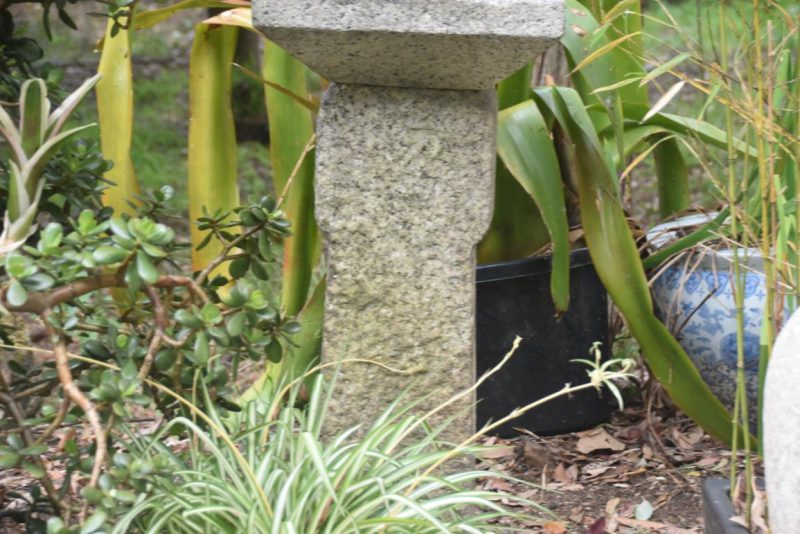 Vintage Oribe Granite Garden Lantern Height:1530mm - Image 3