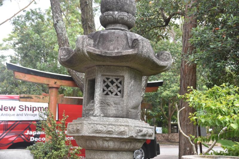 Antique Granite Garden Lantern Height:2900mm - Image 8