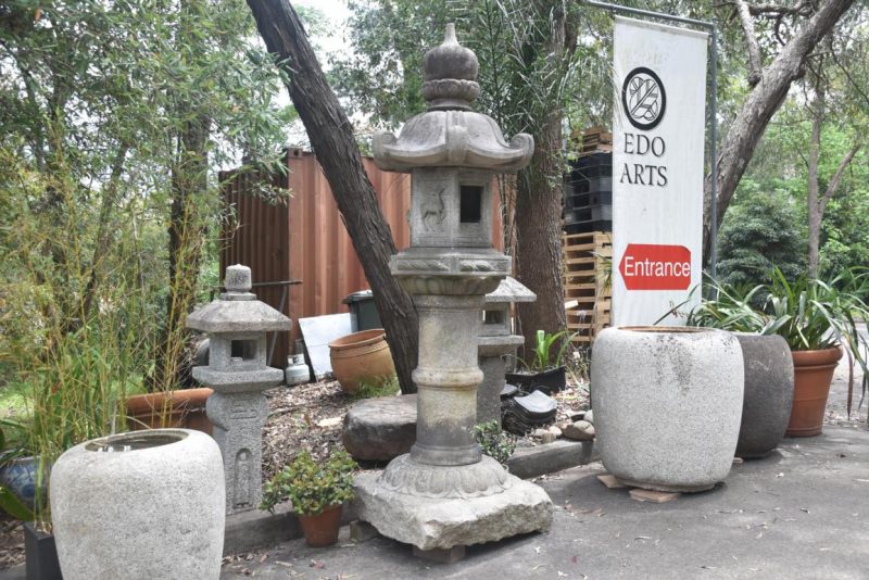 Antique Granite Garden Lantern Height:2650mm - Image 6