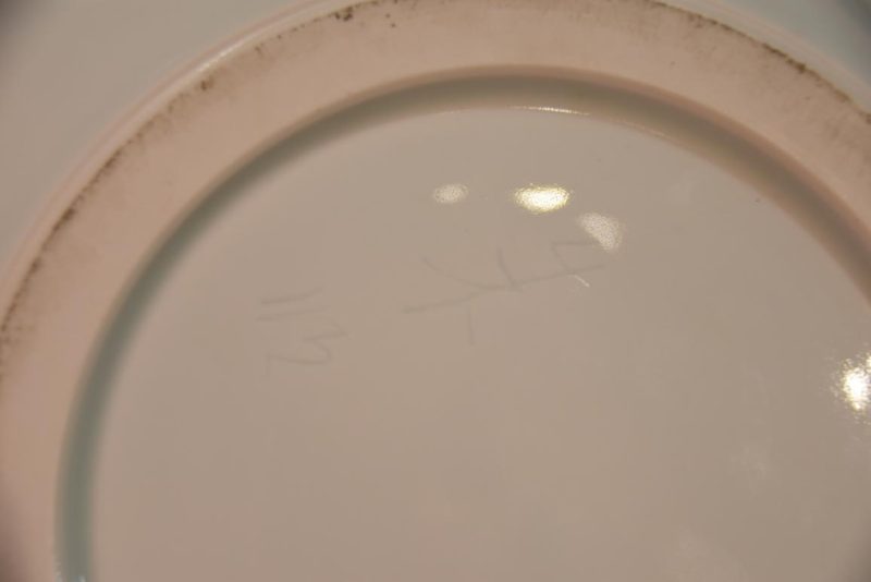 Japanese Hakuji White Celadon Vase Width:365mm - Image 6