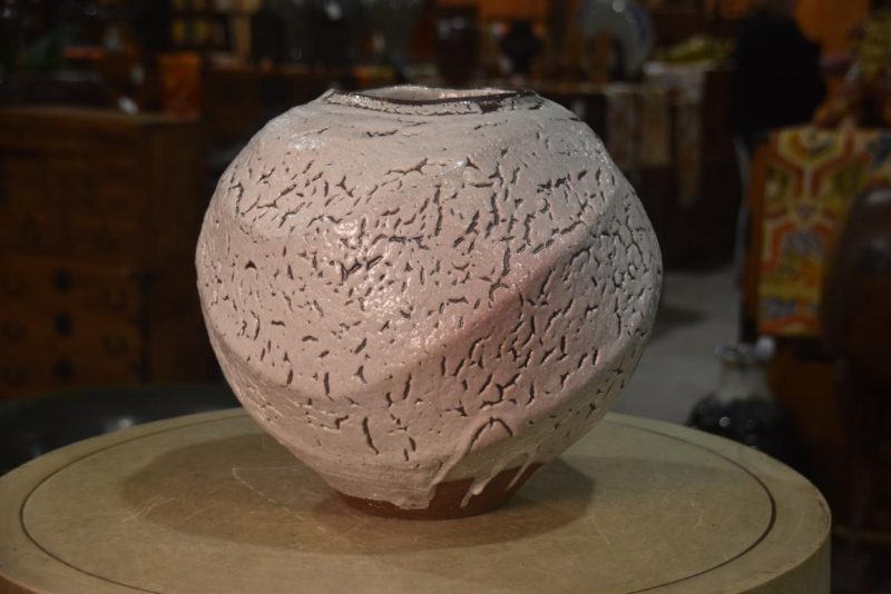 Shino Pottery Vase - Image 4