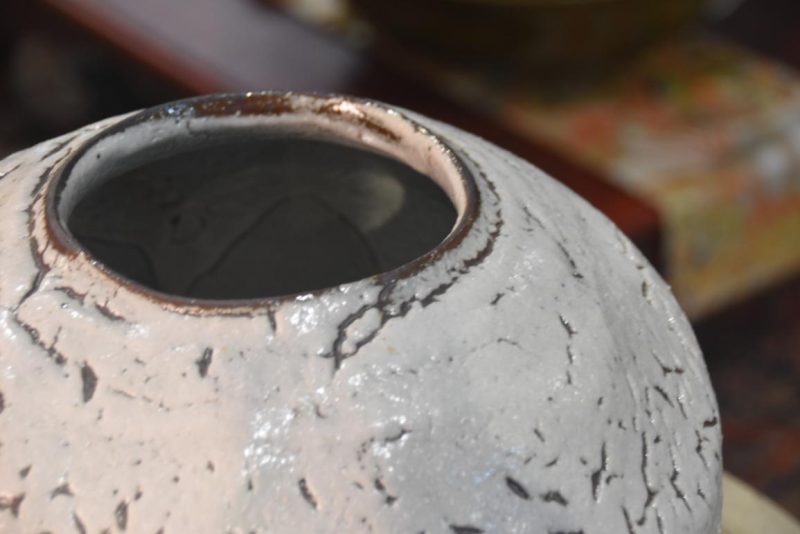 Shino Pottery Vase - Image 3