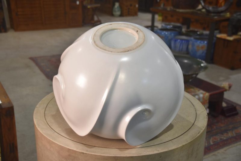 Japanese Studio Pottery Vase by Hasegawa Isamu Width:400mm - Image 6