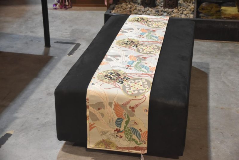 Vintage Maru Obi Sash Table Runner  Length:4000mm