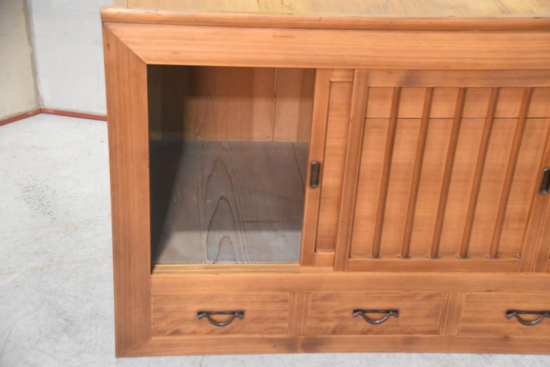 Antique Futon Chest Sideboard Width:1875mm - Image 9