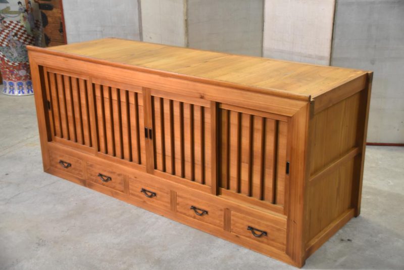 Antique Futon Chest Sideboard Width:1875mm - Image 4