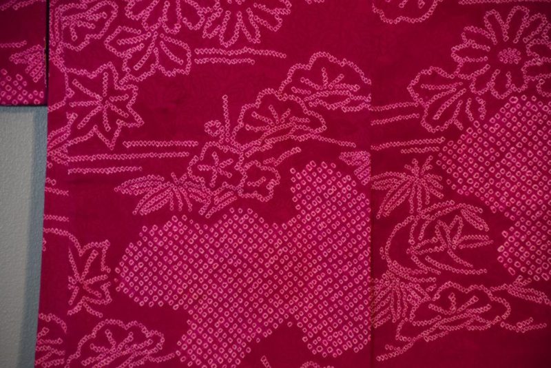 Vintage Japanese Silk Haori Jacket - Image 3