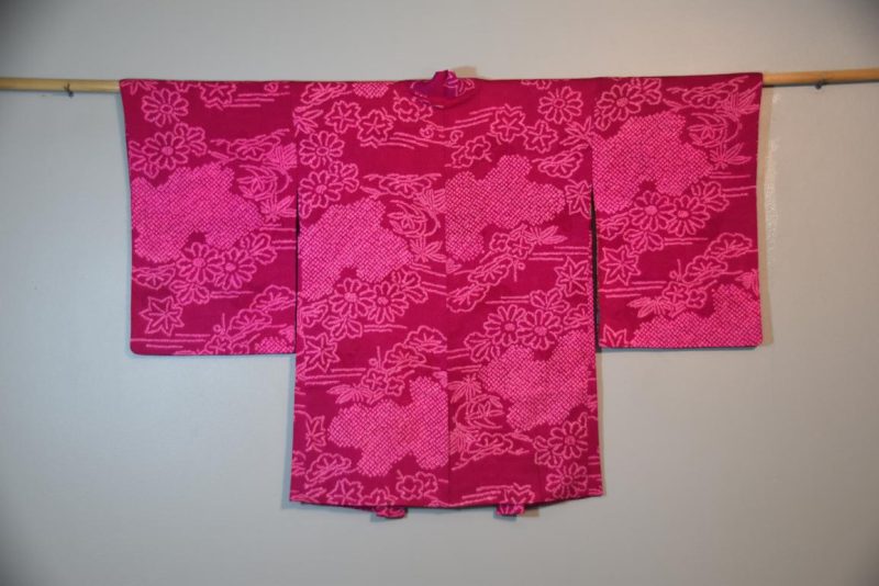 Vintage Japanese Silk Haori Jacket