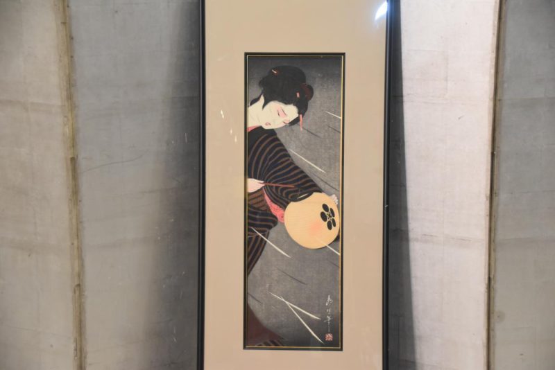 Ukyo-E Woodblock Print Height:1505mm