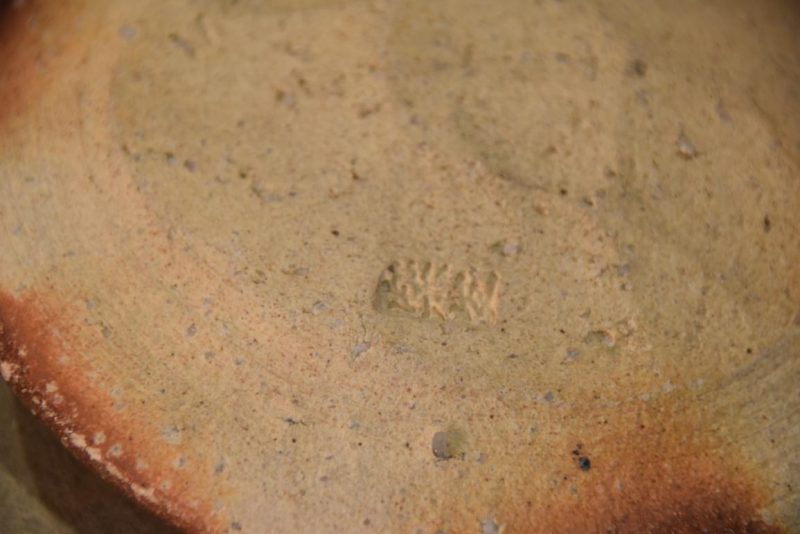 Shigaraki Pottery Mizuzashi Width:185mm - Image 2