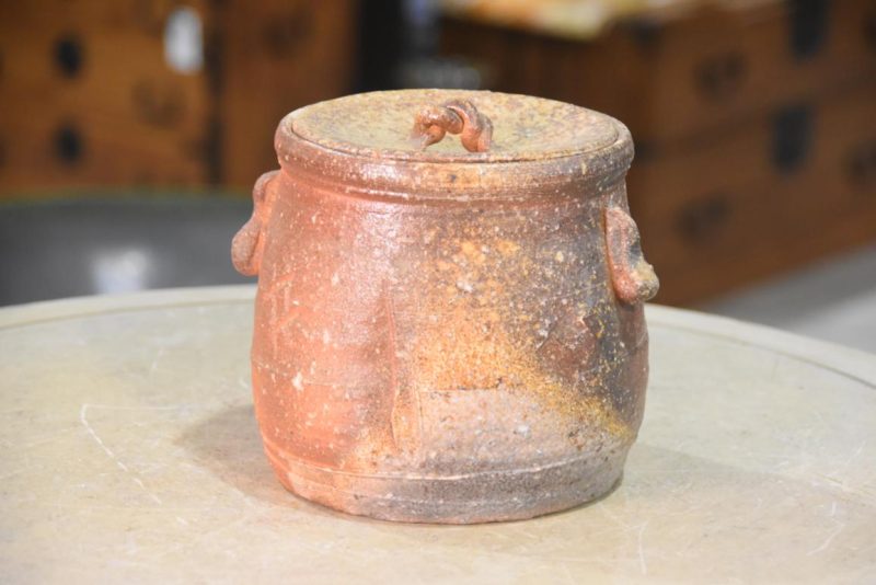 Shigaraki Pottery Mizuzashi Width:185mm